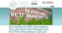 Desktop Screenshot of beverlyhillsvets.com