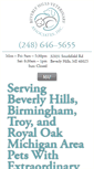 Mobile Screenshot of beverlyhillsvets.com